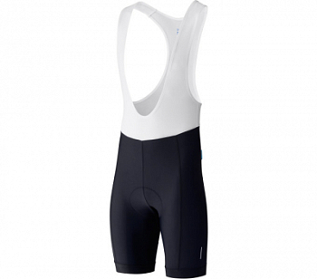 Велошорты Shimano с лямками, Черный