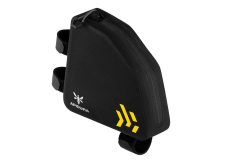 Велосумка на раму Apidura Backcountry Rear Top Tube Pack, 1 л, Gray/Black