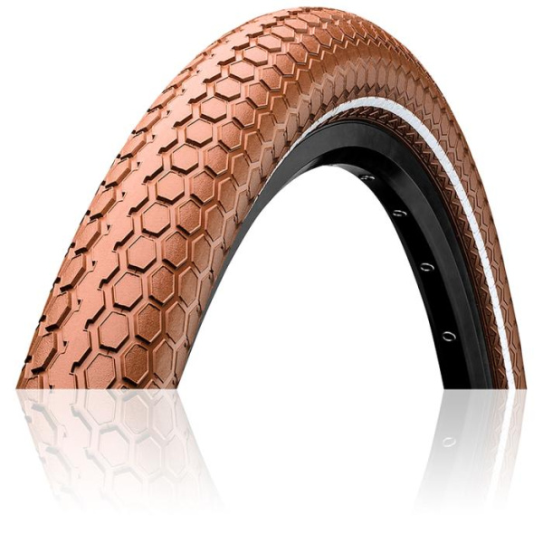 Покрышка Continental Ride Cruiser 26", Brown Reflex