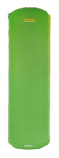 Самонадувающийся коврик Pinguin Sherpa, 183х51х3.8см, Green