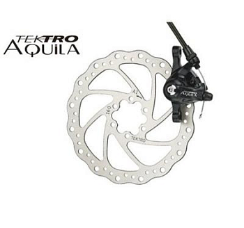 Дисковый тормоз Tektro Aquila-160-F черный