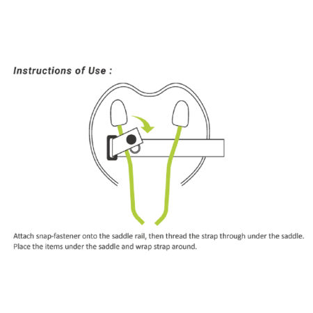 Ремнь стяжной Birzman Anti-Slip Bundle Strap with Snap-Fastener