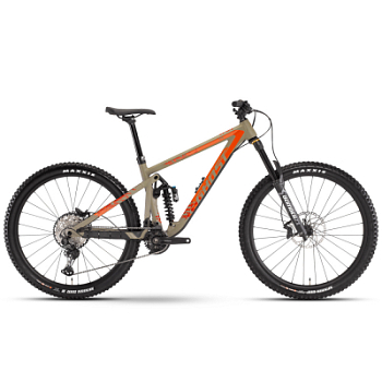 Горный велосипед Ghost Riot Enduro AL/AL Universal 29" серо-оранжевый 2021