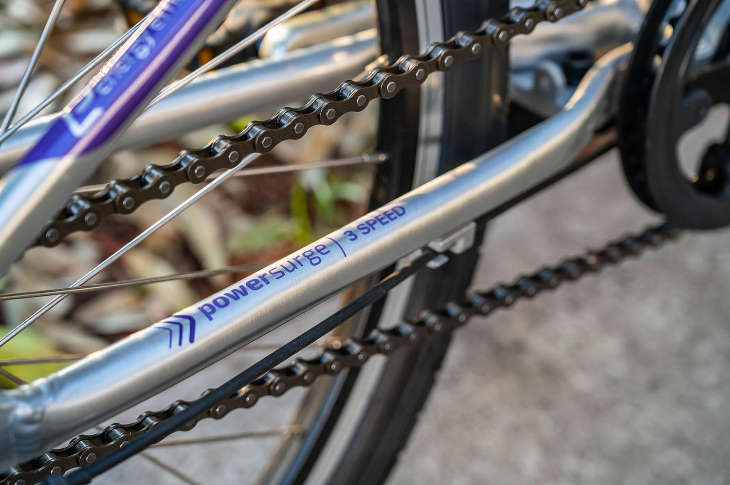 Детский велосипед Apollo NEO 3i girls 24", Brushed Alloy / Lavender / Purple Fade