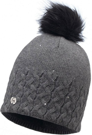 Шапка Buff Knitted & Polar Hat Elie, Grey
