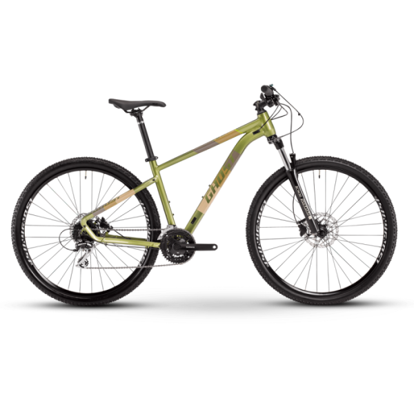 Горный велосипед Ghost Kato Essential 29" зелёный 2021
