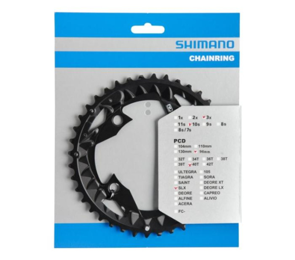 Зірка шатунів Shimano FC-M672/FC-M622 SLX, 40 зуб. AN, 10-швидк.
