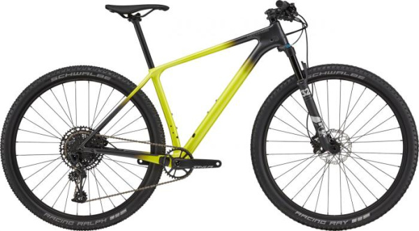 Горный велосипед Cannondale F-SI Carbon 5 29" Желтый 2021