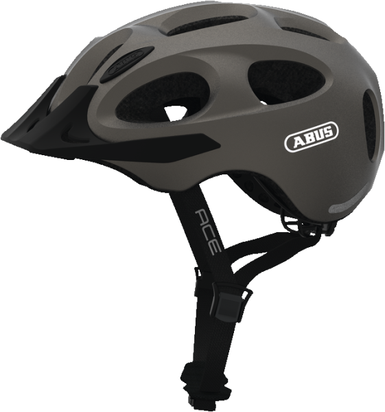 Велошлем детский ABUS Youn-I ACE, Metallic Silver