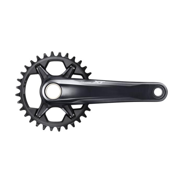 Шатуны Shimano FC-M8100-1 DEORE XT, Hollowtech II 175мм без звезд, без каретки