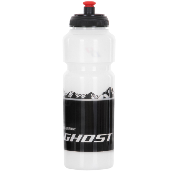 Велофляга Ghost 750 мл, Прозрачно-черный