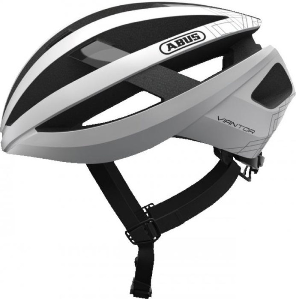 Велошлем ABUS Viantor, Polar White