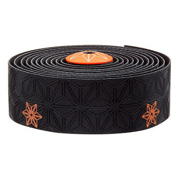 Обмотка руля Supacaz Super Sticky Kush Galaxy с оранжевым паттерном Supacaz