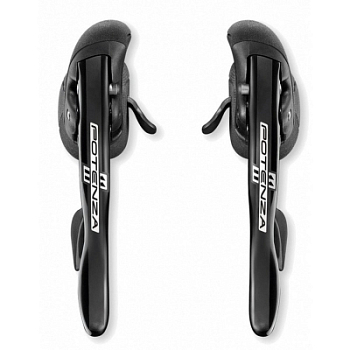 Ручки тормоза/переключения CAMPAGNOLO Potenza 11S Power Shift Ergopower Black - EP17-POB1C