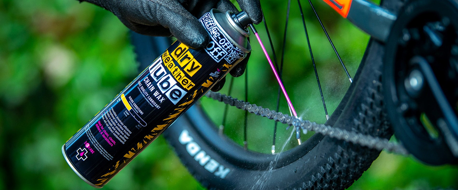 Смазка для цепи MUC-OFF Bicycle Dry Weather Lube Aerosol Spray 750ml
