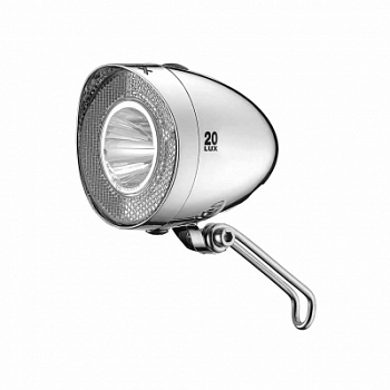 Велофара XLC CL-F20 20Lux Серебристый