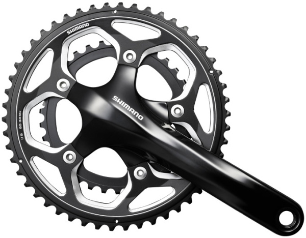 Шатуны Shimano FC-RS500, интегрированная ось 172,5 мм 52Х36, без каретки