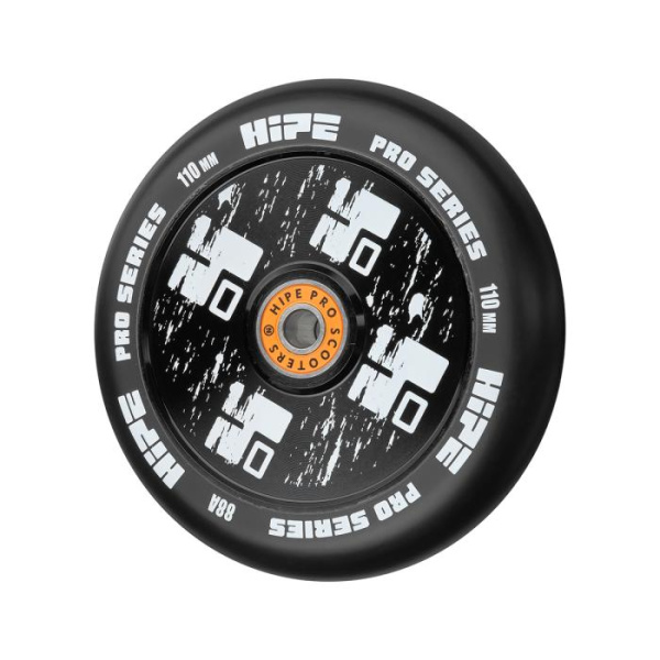 Колесо для трюкового самоката Hipe H4 110 мм, Black/Black