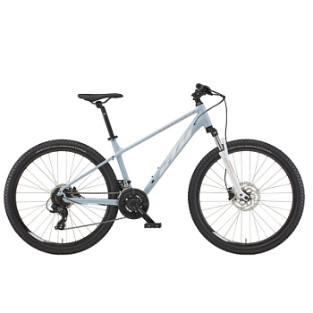 Горный велосипед KTM PENNY LANE 272 27.5" рама S/38, голубой (бело-коралловый), 2022