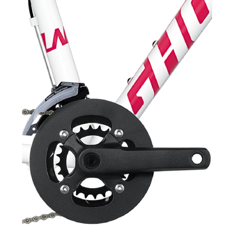 Детский велосипед Ghost Lanao D4.4 24" Бело-розовый 2020