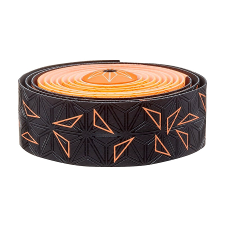 Обмотка руля Supacaz Super Sticky Kush Star Fade Оранжевый неон с черным