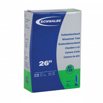 Камера Schwalbe AV/SV 12B 26-27.5" (Для тележек)