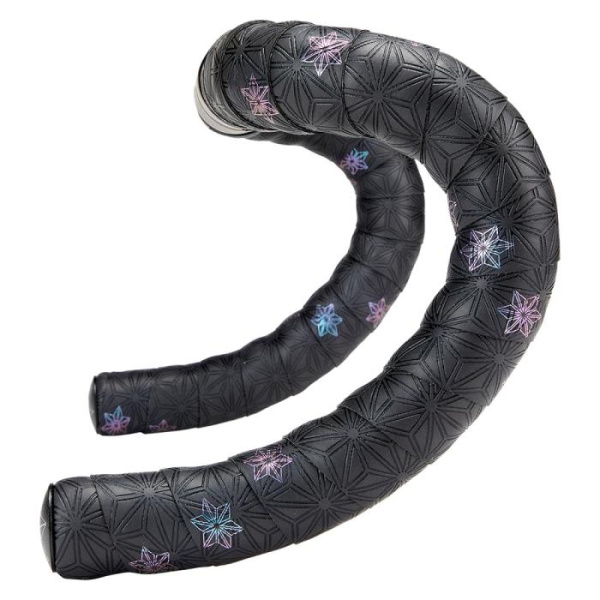 Обмотка руля Supacaz Super Sticky Kush Galaxy Черный с Oil Slick паттерном Supacaz