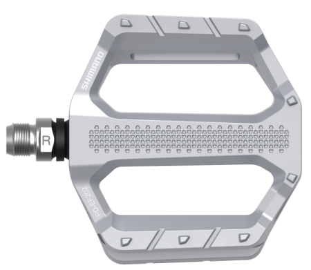 Педали Shimano PD-EF202-S, серебристые
