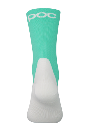 Носки велосипедные POC Essential Road Sock, Fluorite Green/Hydrogen White, M