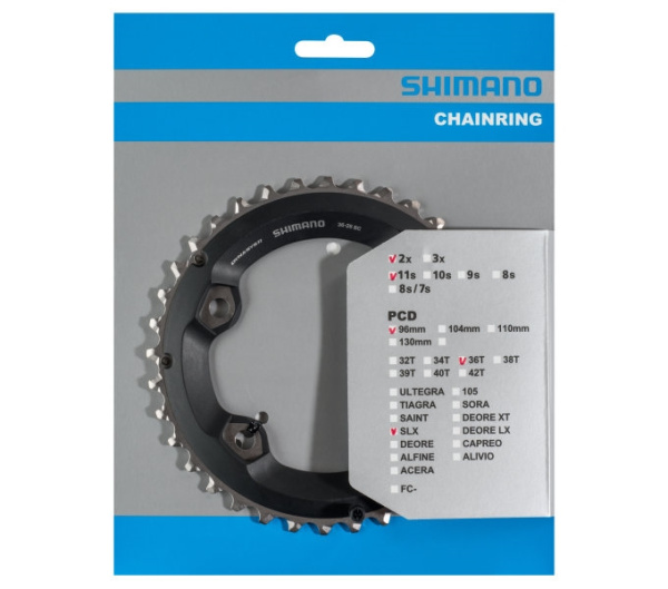 Зірка шатунів Shimano FC-M7000-2, 36зуб.-BC для 36-26T