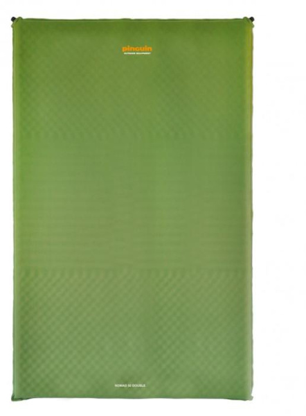 Самонадувающийся двухместный коврик Pinguin Nomad 50 Double, 198х130х5см, Khaki