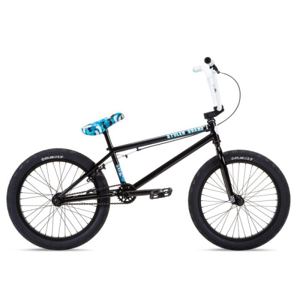 Детский велосипед 20" Stolen STEREO 20.75" 2021 BLACK W/ SWAT BLUE CAMO