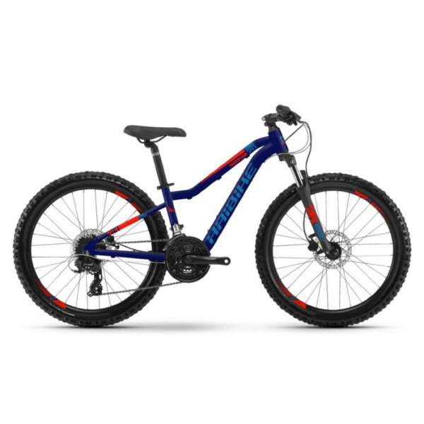 Детский велосипед Haibike SEET HardFour 2.0 Altus19 HB 24" Сине-красный 2020