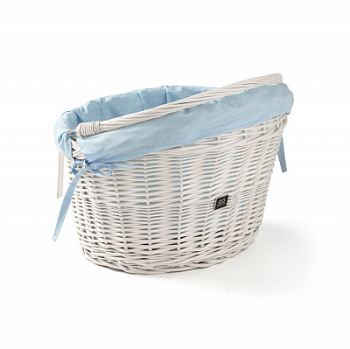 Корзина на руль Creme Big, Белый