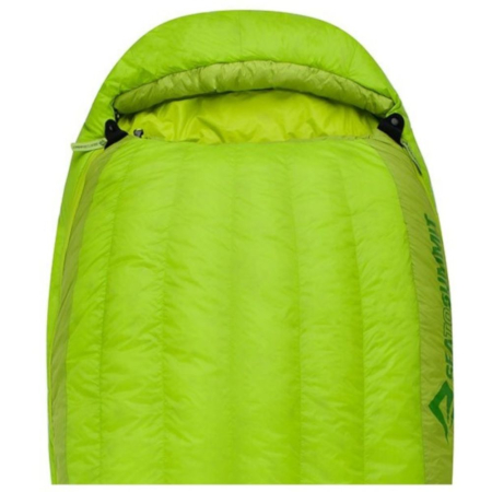 Спальный мешок Ascent AcI (2/-4°C), 198 см - Left Zip, Lime/Moss от Sea to Summit