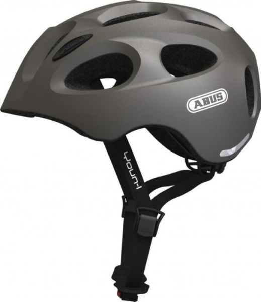 Велошлем детский ABUS Youn-I, Metallic Grey Matt