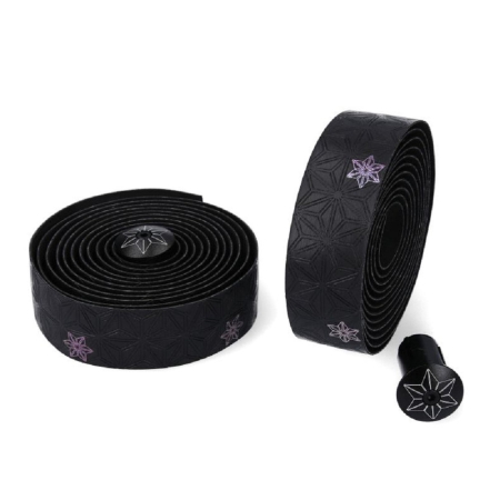 Обмотка руля Supacaz Super Sticky Kush Galaxy Черный с Oil Slick паттерном Supacaz