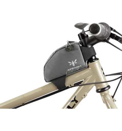 Велосумка на раму Apidura Backcountry Top Tube Pack, 0.5 л, Gray