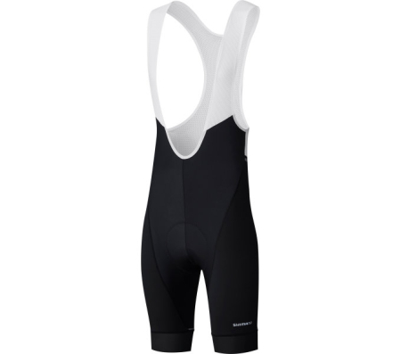 Велошорты Shimano Breakaway с лямками, Черный