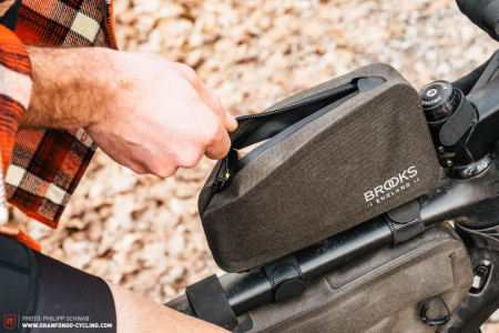 Велосумка на раму Brooks Scape Top Tube, Mud Green