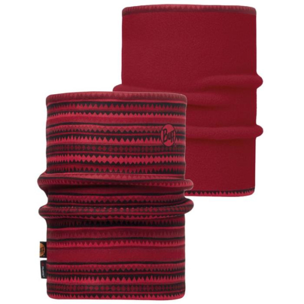Шарф-труба Buff Reversible Polar Neckwarmer, Picus Red/Red