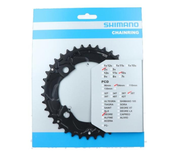 Зірка шатунів Shimano FC-M617, 38 зуб. AZ