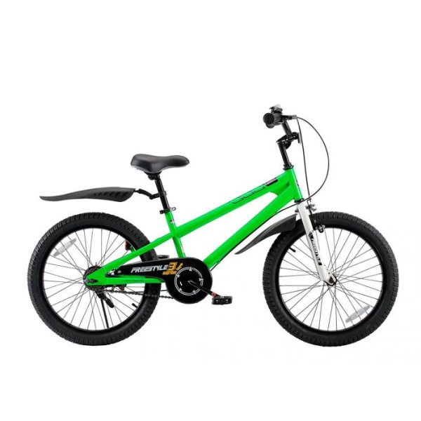 Детский велосипед RoyalBaby Freestyle 20", OFFICIAL UA, Зеленый