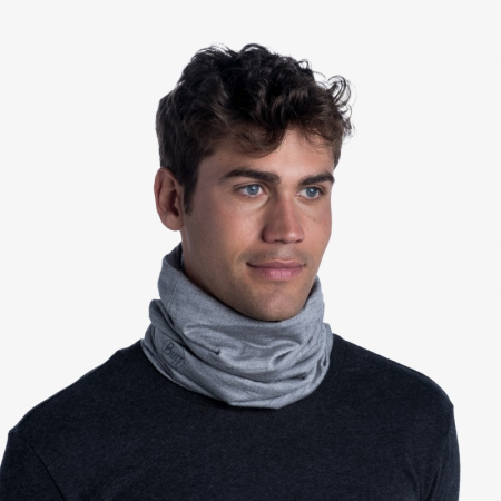 Шарф-труба Buff Lightweight Merino Wool, Solid Light Grey