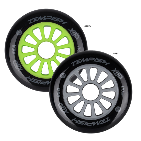 Колесо Tempish PU 85A 110 мм, Зеленый