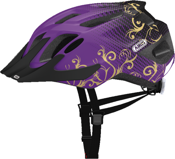 Велошлем детский ABUS Mountx Maori Purple