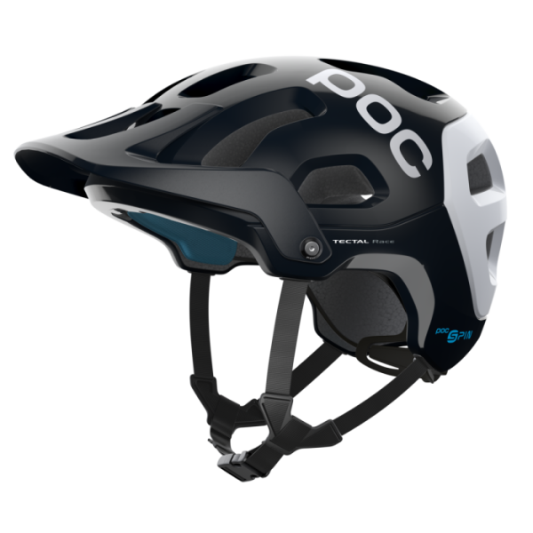 Шлем POC Tectal Race SPIN Uranium Black/Hydrogen White, XL-XXL