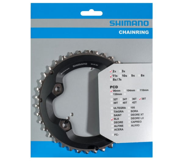 Зірка шатунів Shimano FC-M7000-2, 38зуб.-BD для 38-28T
