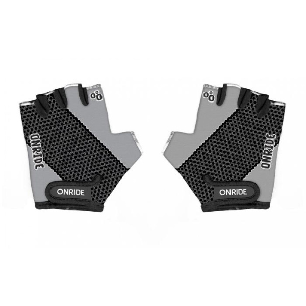 Перчатки детские Onride Gem, Черно-серый