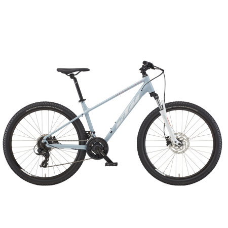 Горный велосипед KTM PENNY LANE 272 27.5" рама XS/32, голубой (бело-коралловый), 2022